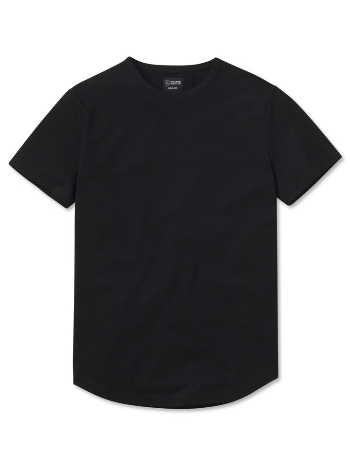 Universal Crew Curve-Hem - Black