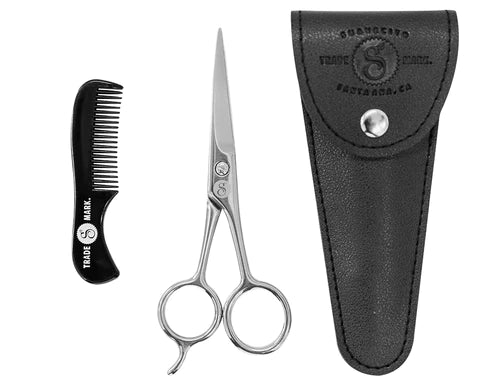 Beard &amp; Mustache Trimming Set
