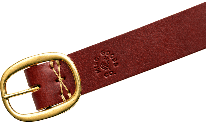 Moon Is Down Leather Belt