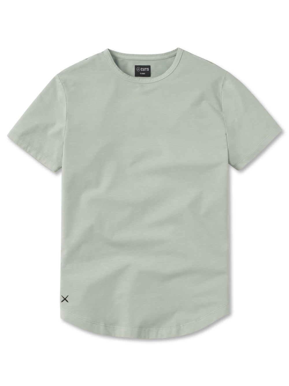 Universal Crew Curve-Hem - Willow Wash