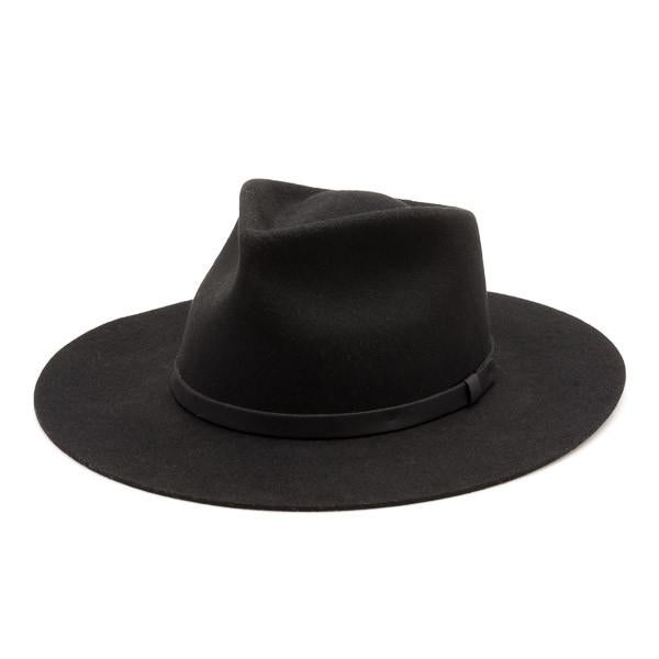 Yellow 108 Dylan Fedora - Black