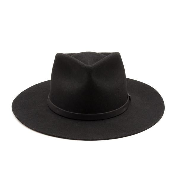Yellow 108 Dylan Fedora - Black