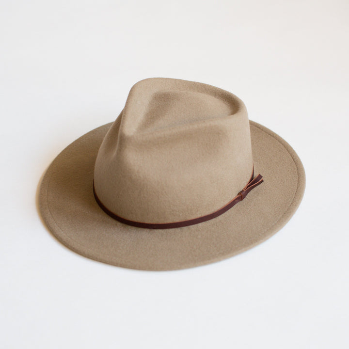 Yellow 108 Eastwood Fedora - Putty