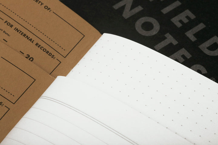 Pitch Black Memo Book 3-Pack