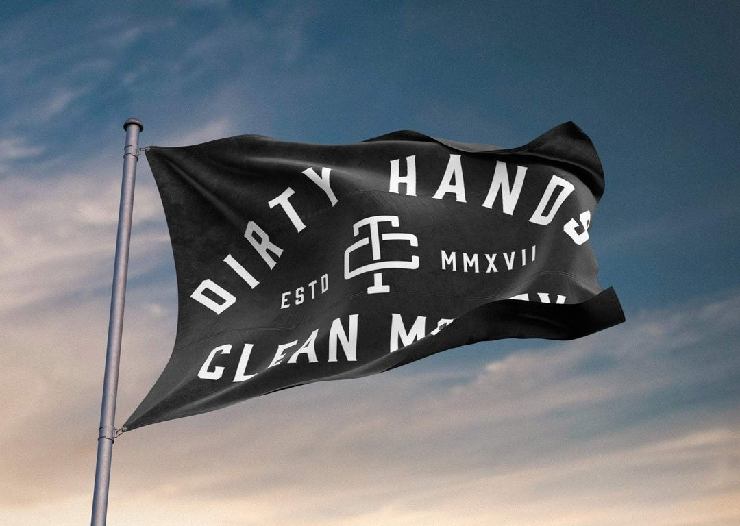 DHCM DOUBLE SIDED FLAG