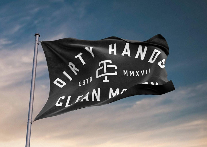 DHCM DOUBLE SIDED FLAG