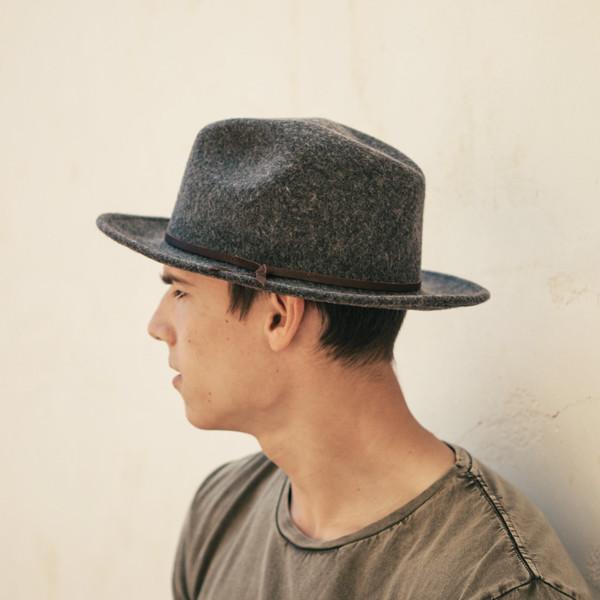 Yellow 108 Luke Fedora - Ej Grey