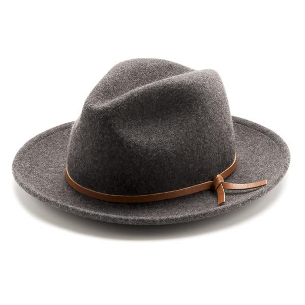 Yellow 108 Luke Fedora - Ej Grey