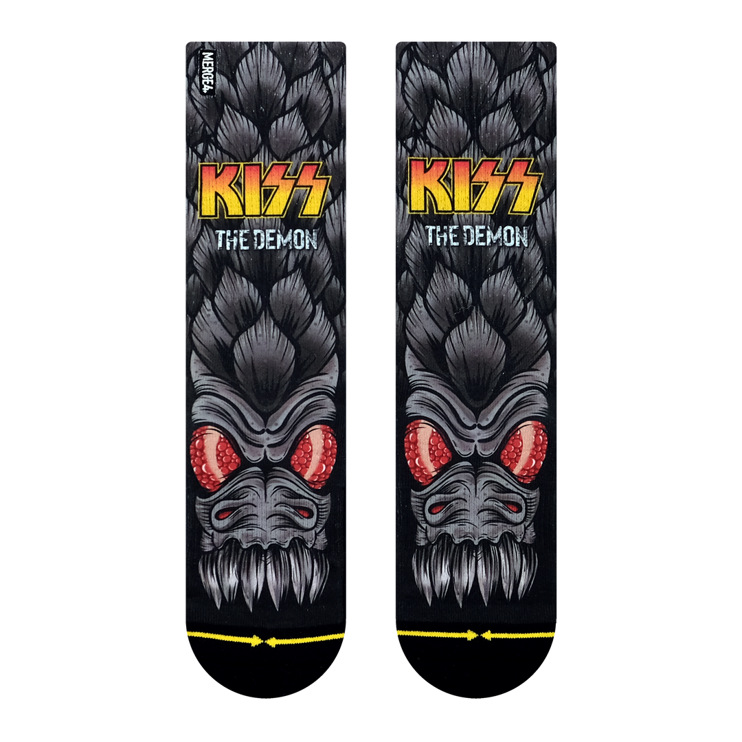 Kiss Demon Boot Socks - Large