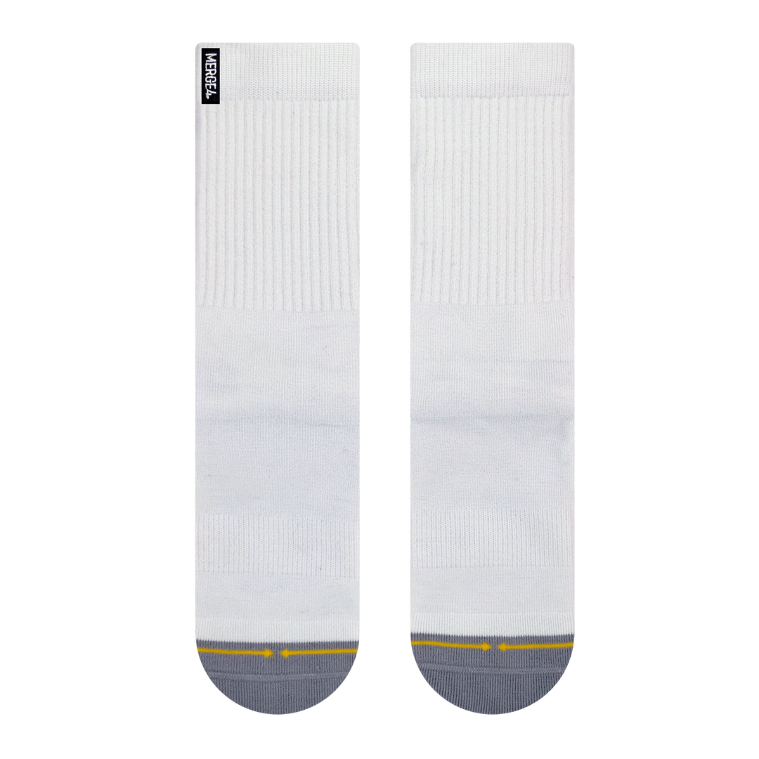 Repreve White Socks - Large