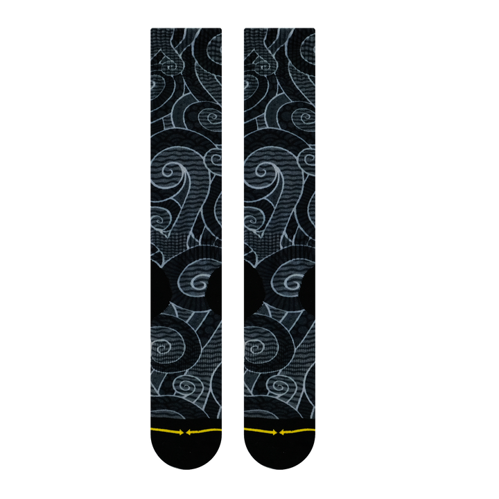 Snow Sports Black Socks - Large