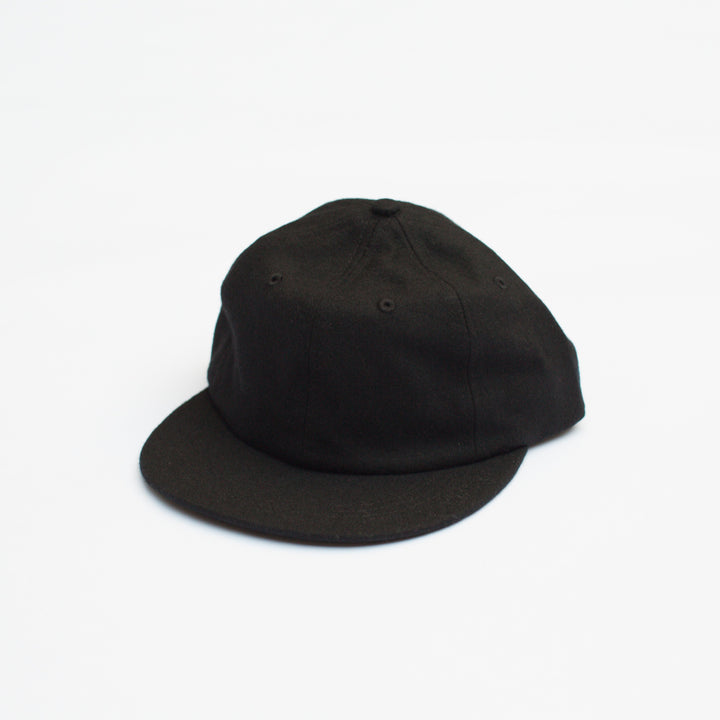 Yellow 108 Parker Cap - Black Wool