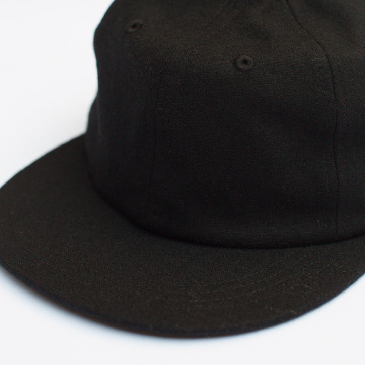 Yellow 108 Parker Cap - Black Wool