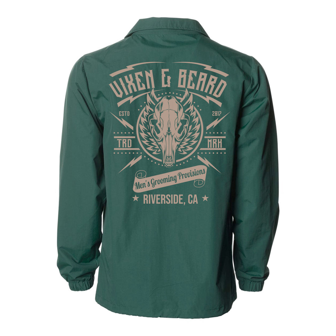 Rock &amp; Roll Water Resistant Windbreaker Coach&
