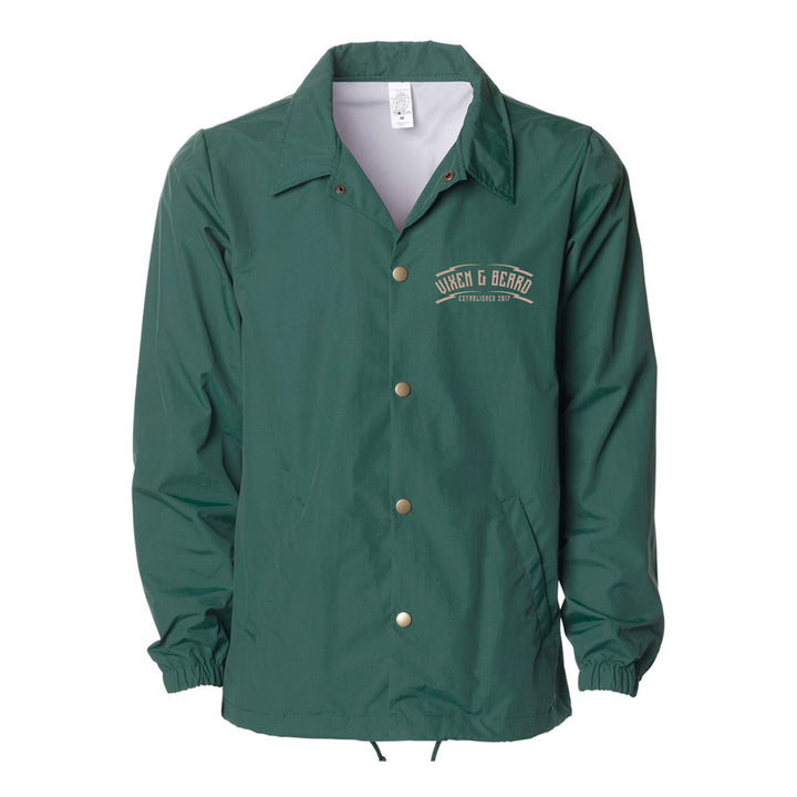 Rock &amp; Roll Water Resistant Windbreaker Coach&