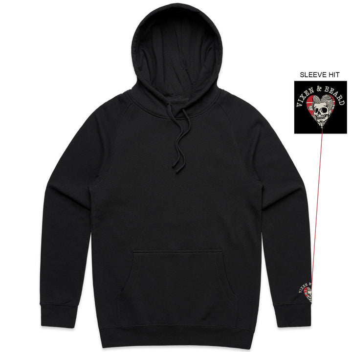 Monarchs of Hair Hoodie - Hearts