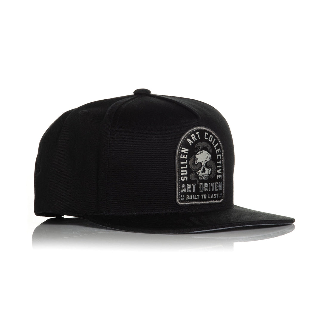 Slither Snapback Black
