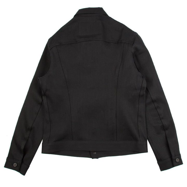 Denim Jacket - Solid Black Selvedge
