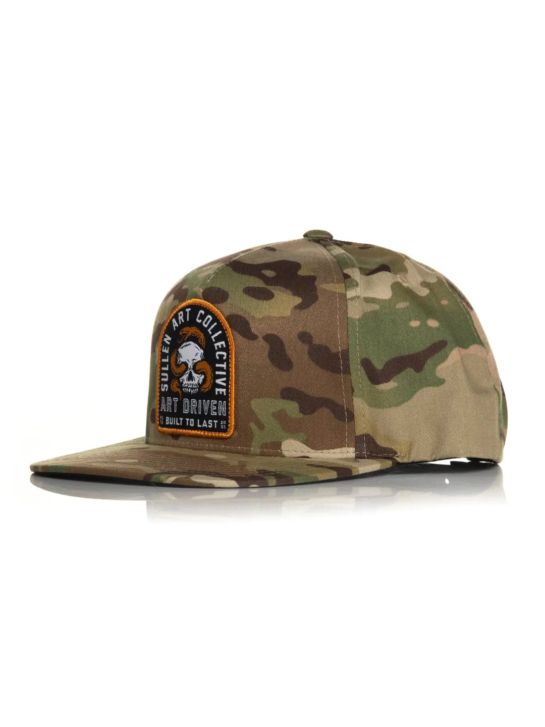 Slither Snapback Black