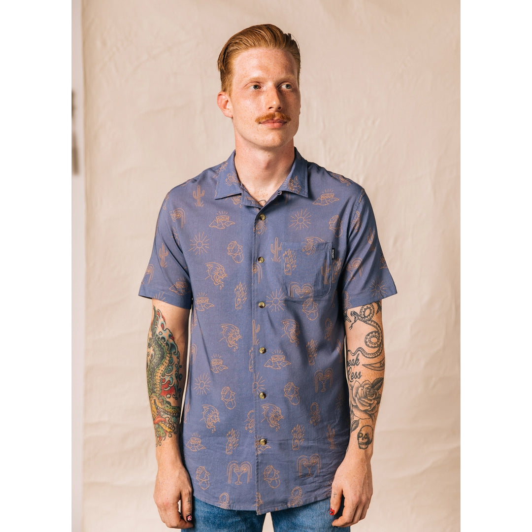 Adios Burritos Button Up Shirt