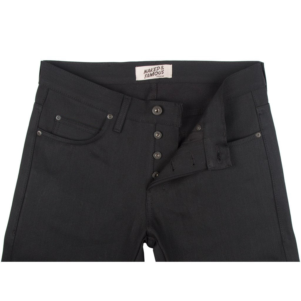 Solid Black Selvedge - Super Guy