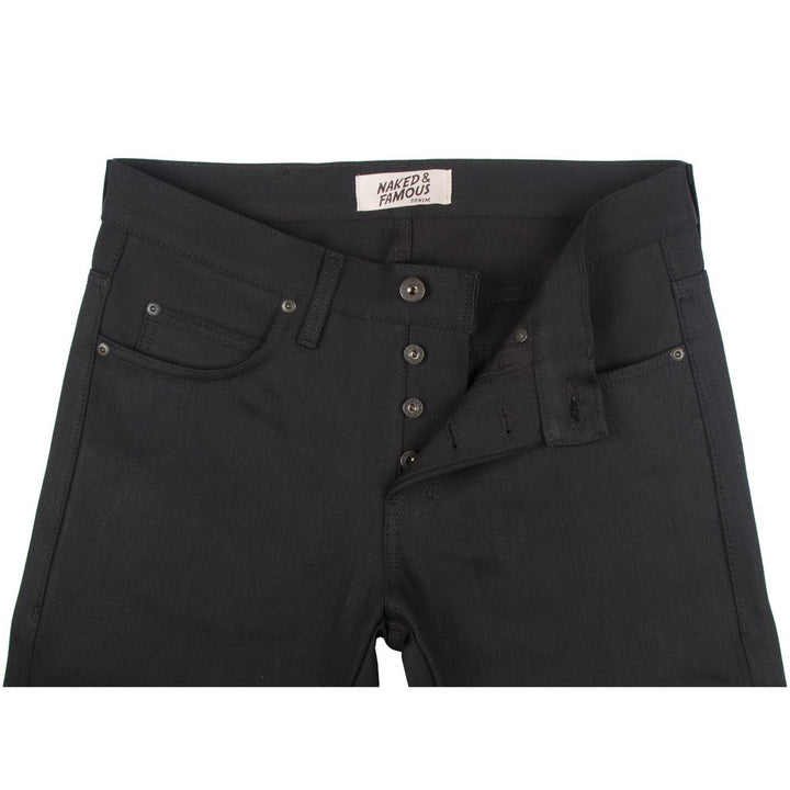 Solid Black Selvedge - Super Guy
