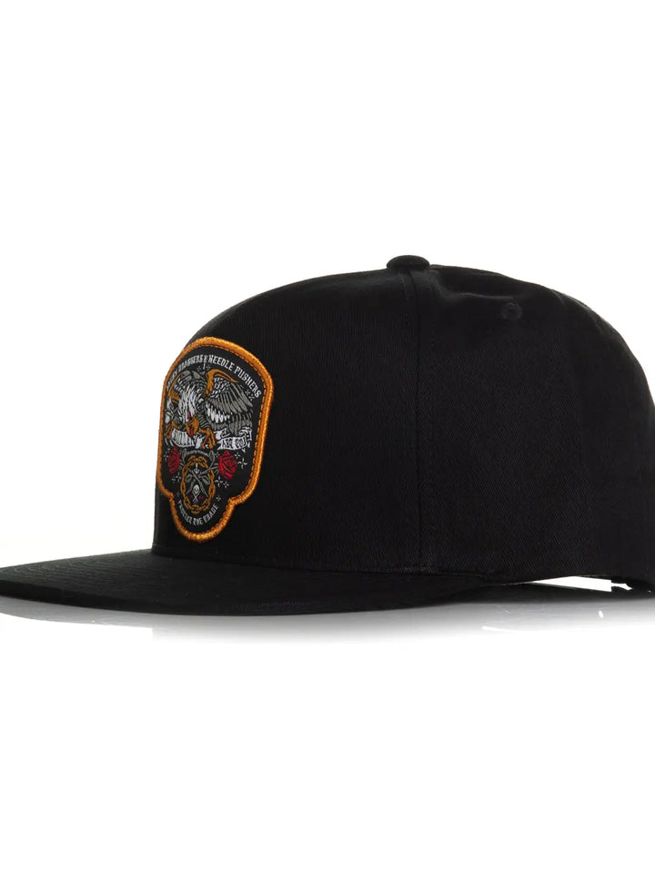 Defender Snapback Black