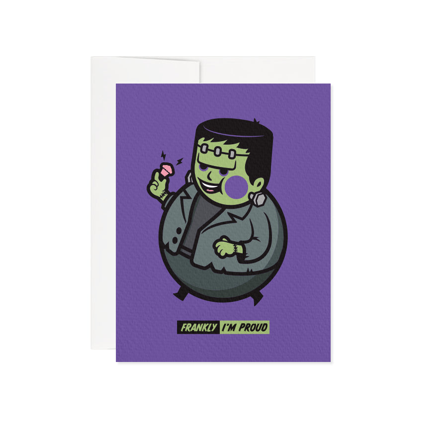 Frankly Big Kid Greeting Card - A2 / Blank Interior