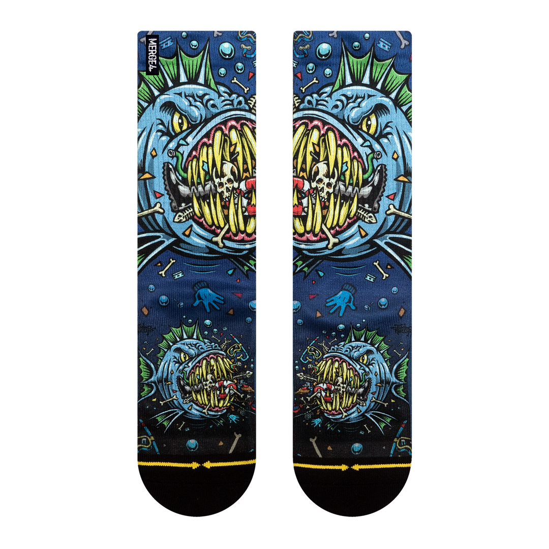 Jimbo Bad Fish Socks - Large