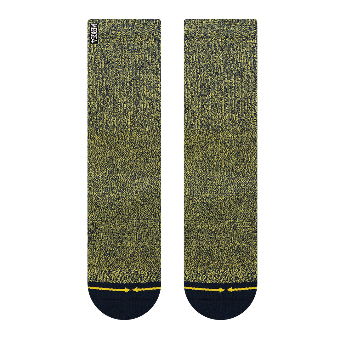 Navy Heather Socks - Large
