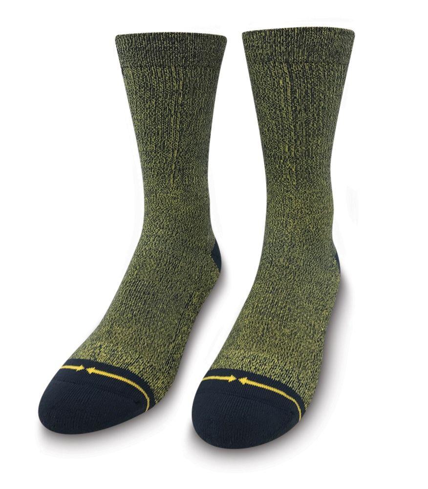 Navy Heather Socks - Large