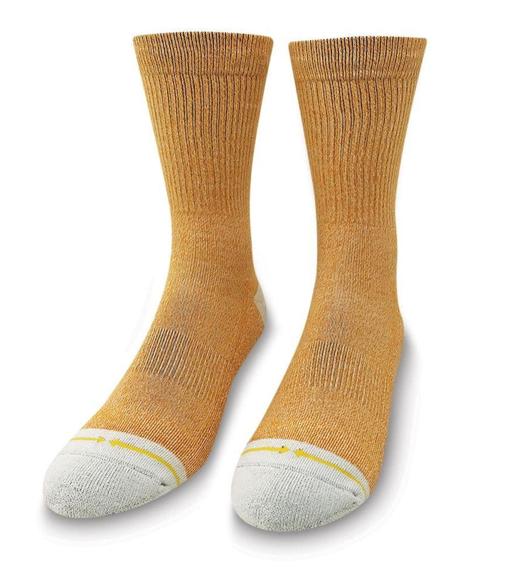 Orange Heather Socks - Large