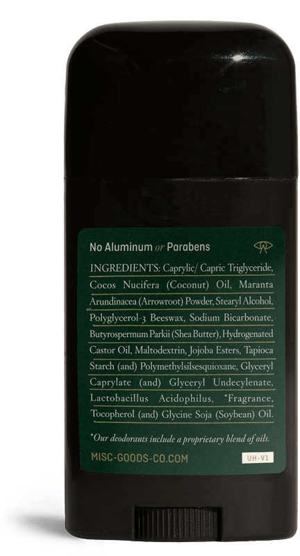 MISC. GOODS CO. -Natural Deodorant