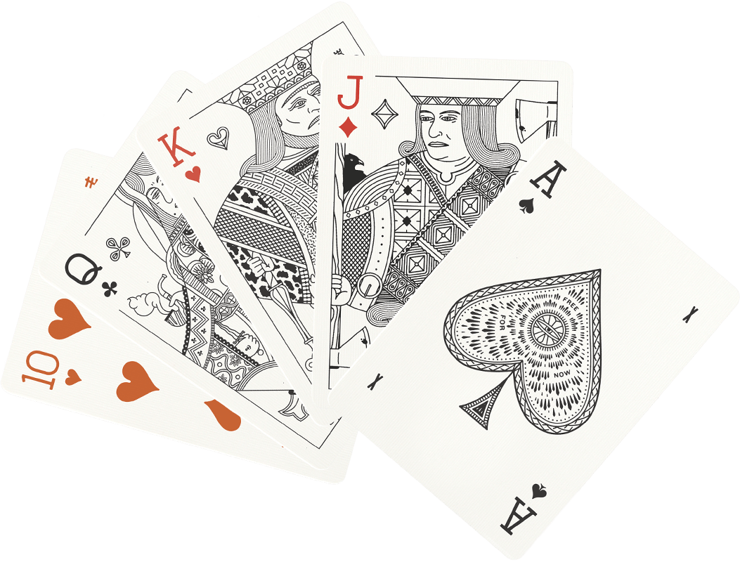 MISC. GOODS CO. - Black Playing Cards