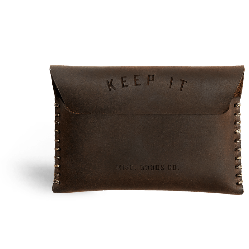 MISC. GOODS CO. - Keep It Slim Flap Wallet V.1