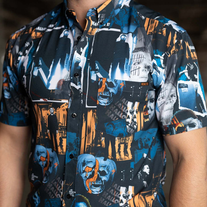 Halloween II "Mural of a Madman" – KUNUFLEX Short Sleeve Shirt