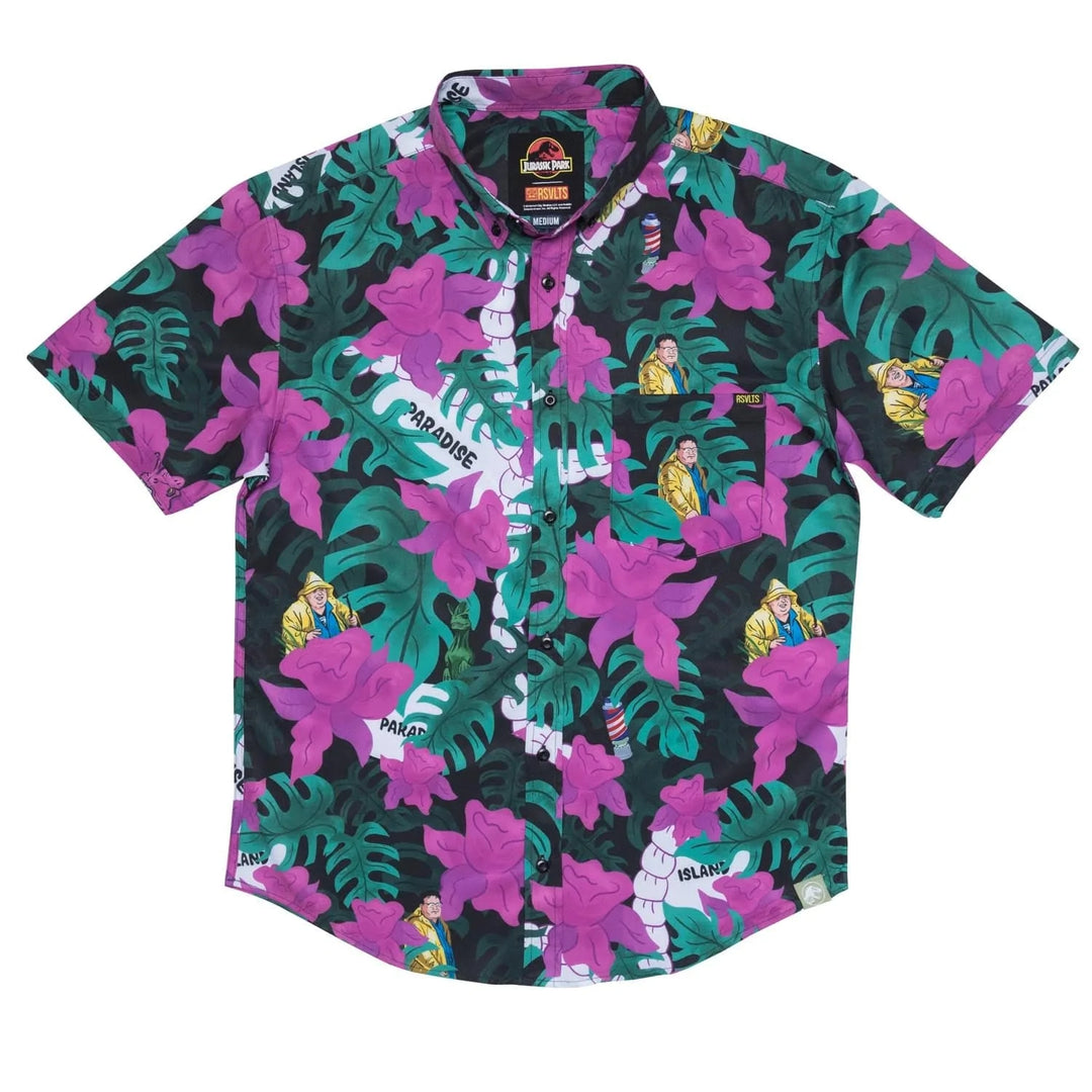 Jurassic Park "Nobody Cares" – KUNUFLEX Short Sleeve Shirt