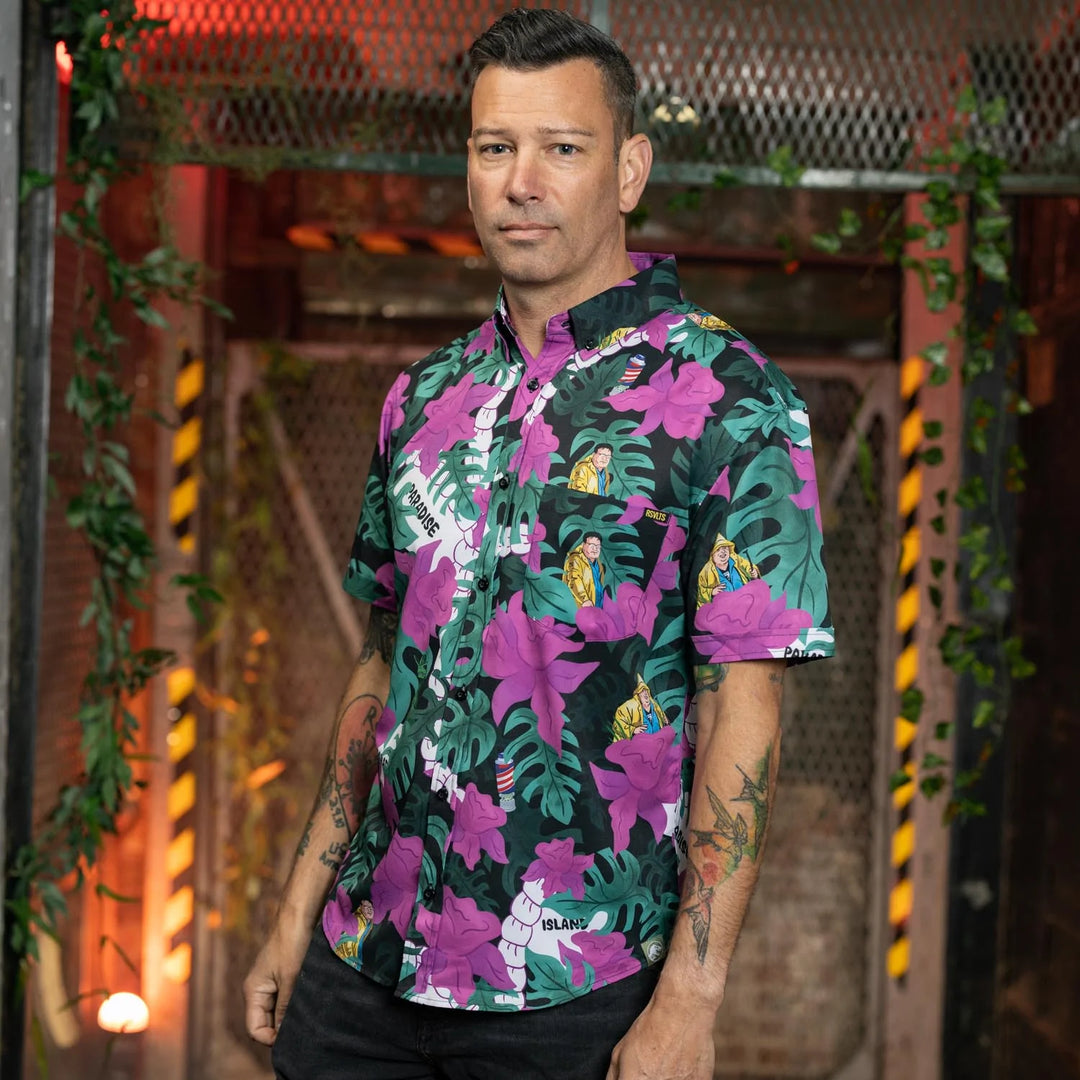 Jurassic Park "Nobody Cares" – KUNUFLEX Short Sleeve Shirt