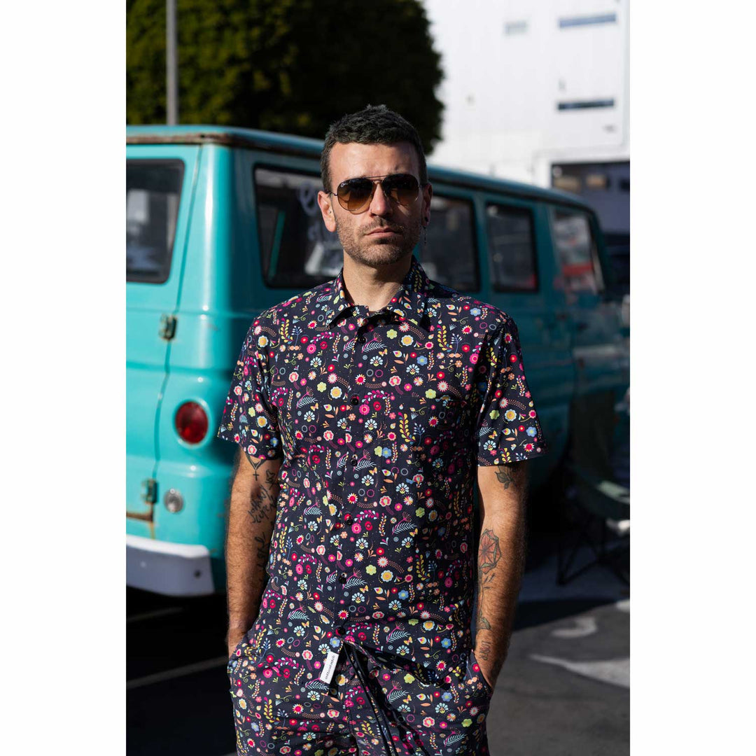 Flores De La Noche – Cottonstretch Shirt