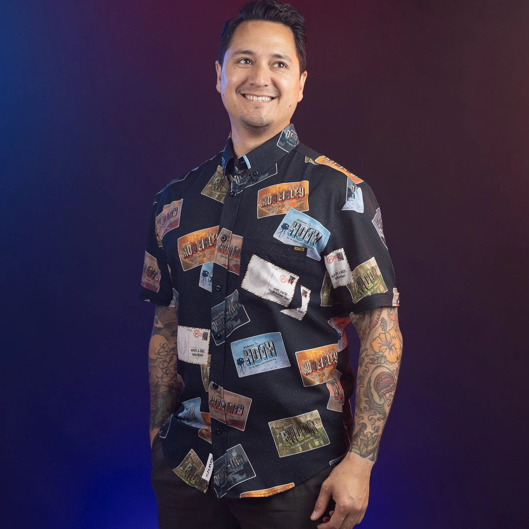 Star Wars "Greetings from Far, Far Away" – KUNUFLEX Short Sleeve Shirt