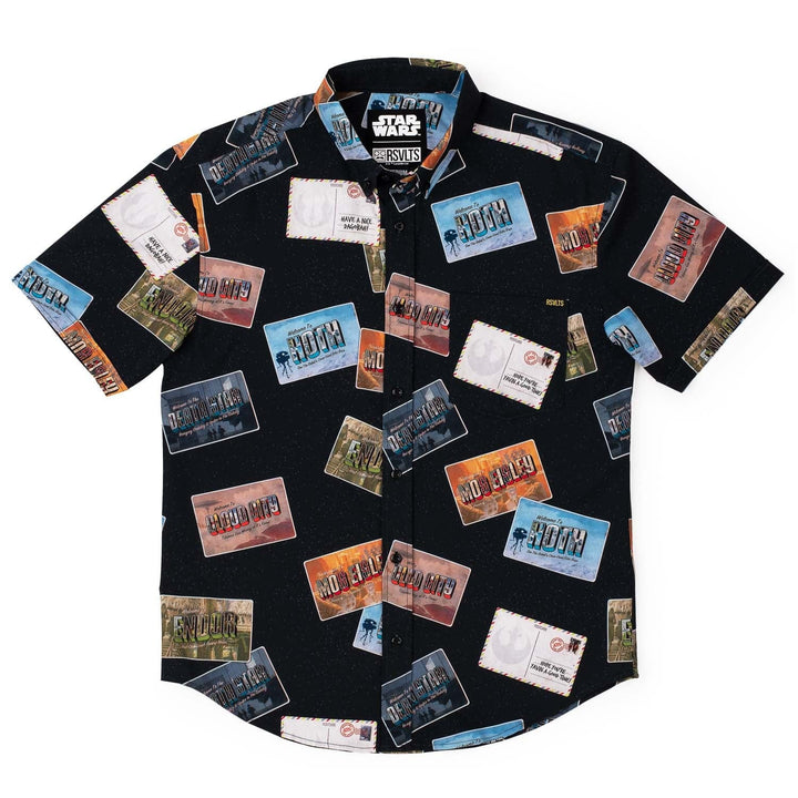 Star Wars "Greetings from Far, Far Away" – KUNUFLEX Short Sleeve Shirt