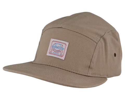 Stay Firme 5 Panel Hat - Khaki
